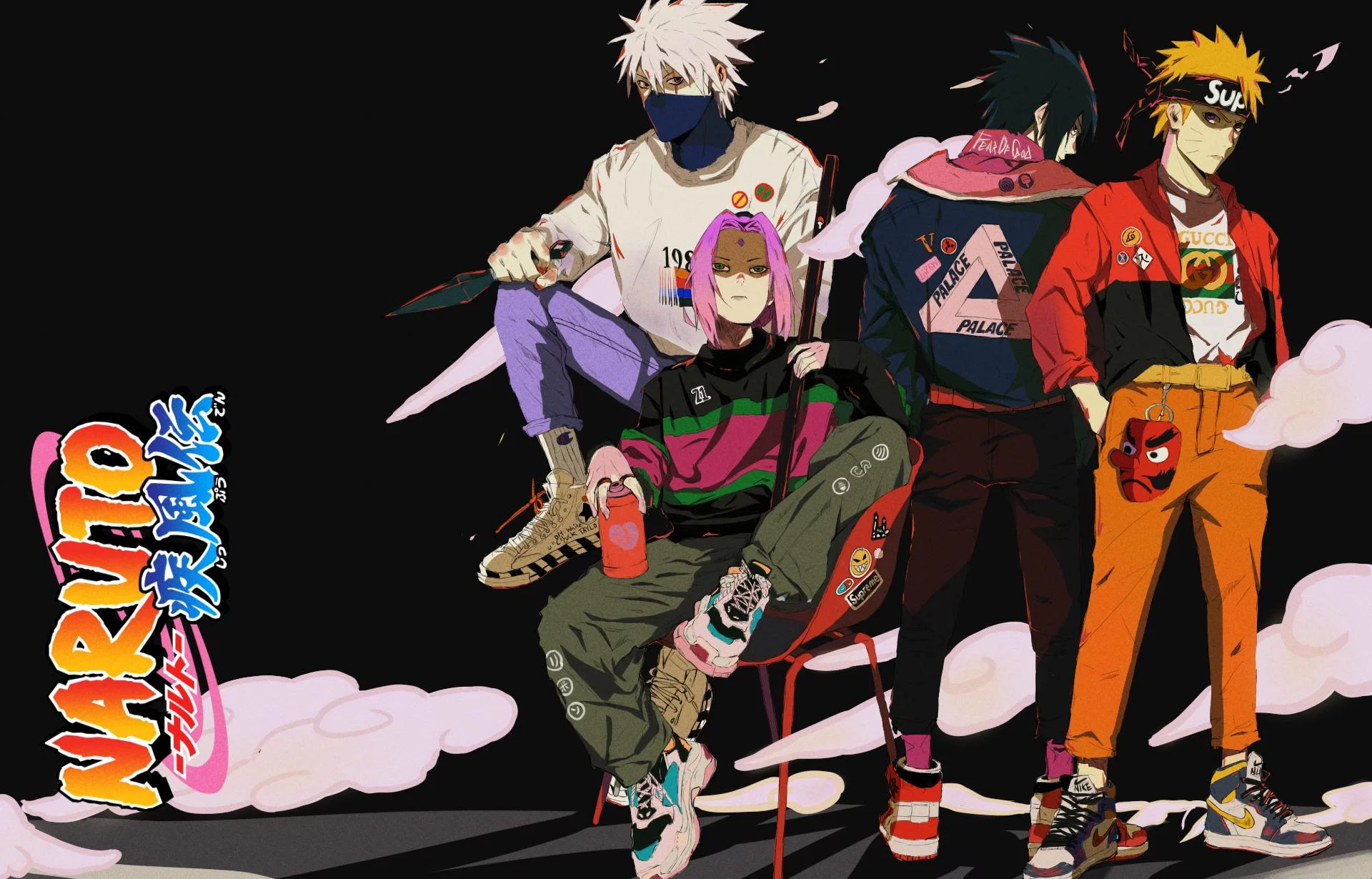 Free Download Naruto Kakashi Bape Wallpaper Page 641346 (1920 x 1230)
