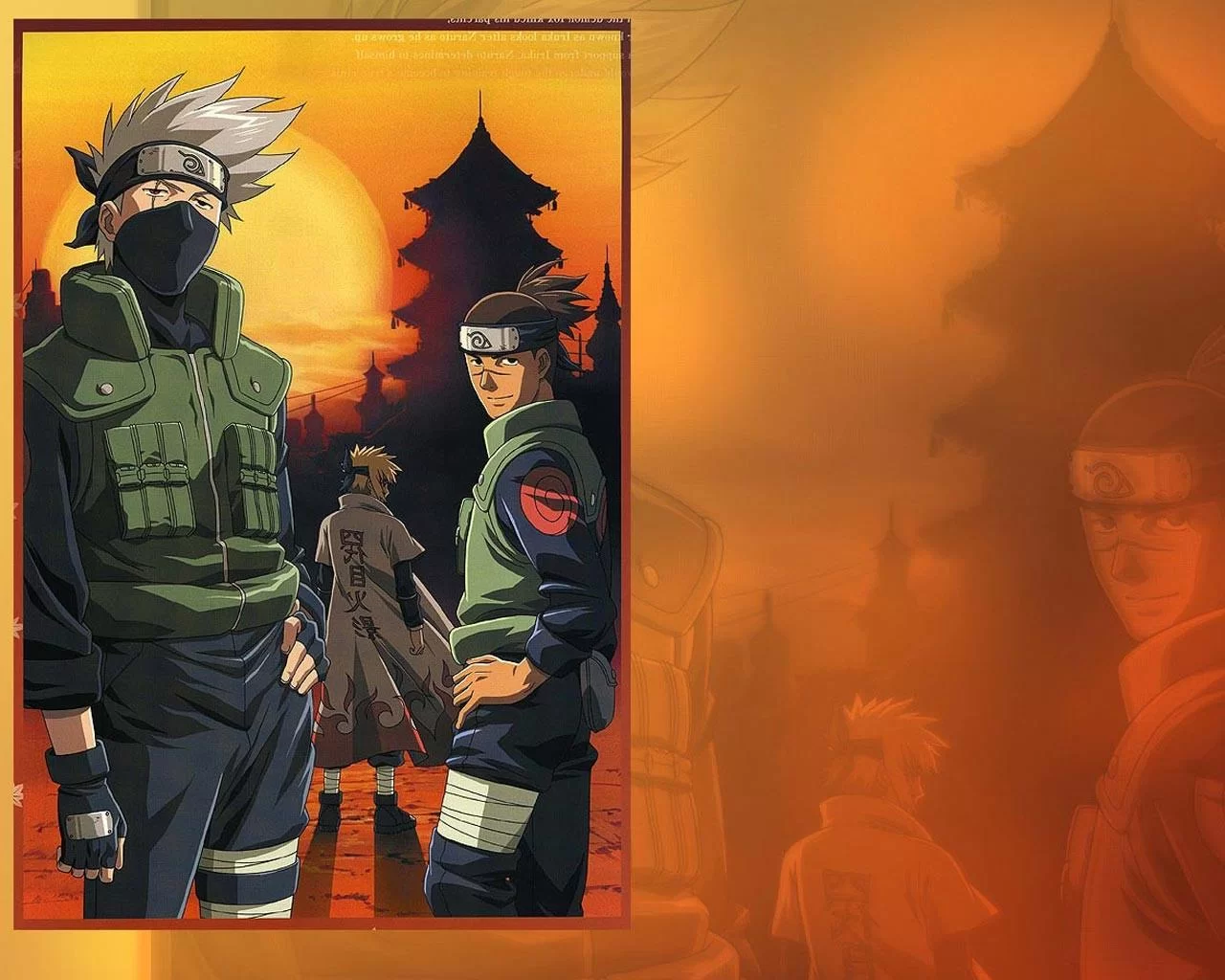 Free Download Naruto Kakashi Minato Hd Wallpaper Page 641910 (1280 x 1024)