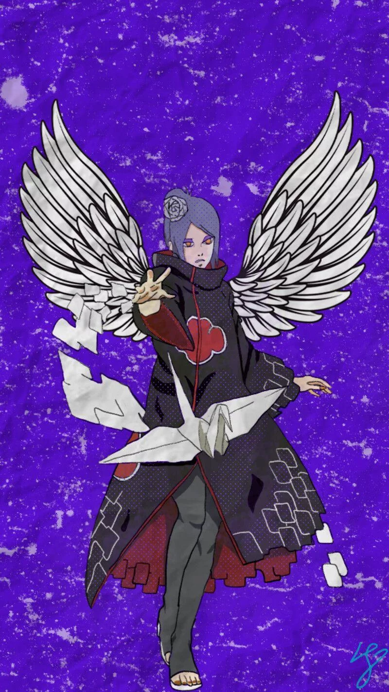 Free Download Naruto Konan Phone Wallpaper Page 642636 (800 x 1423)