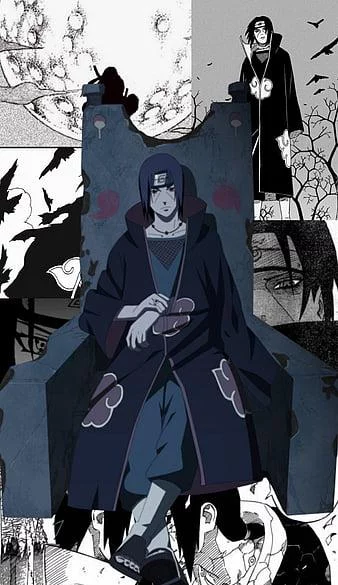 Free Download Naruto Itachi Iphone Wallpaper Page 643219 (338 x 585)