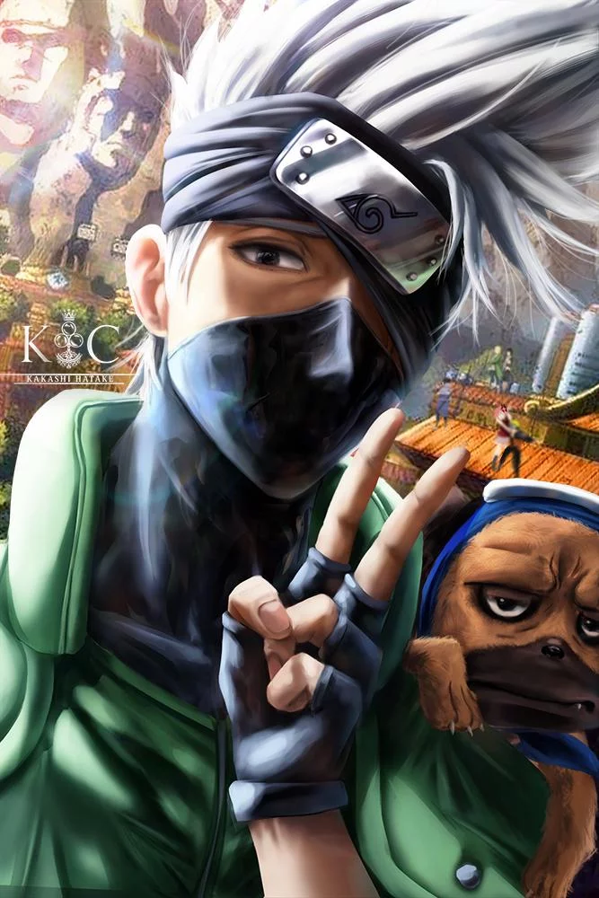 Free Download Naruto Kakashi 3d Wallpaper Page 644237 (667 x 1000)