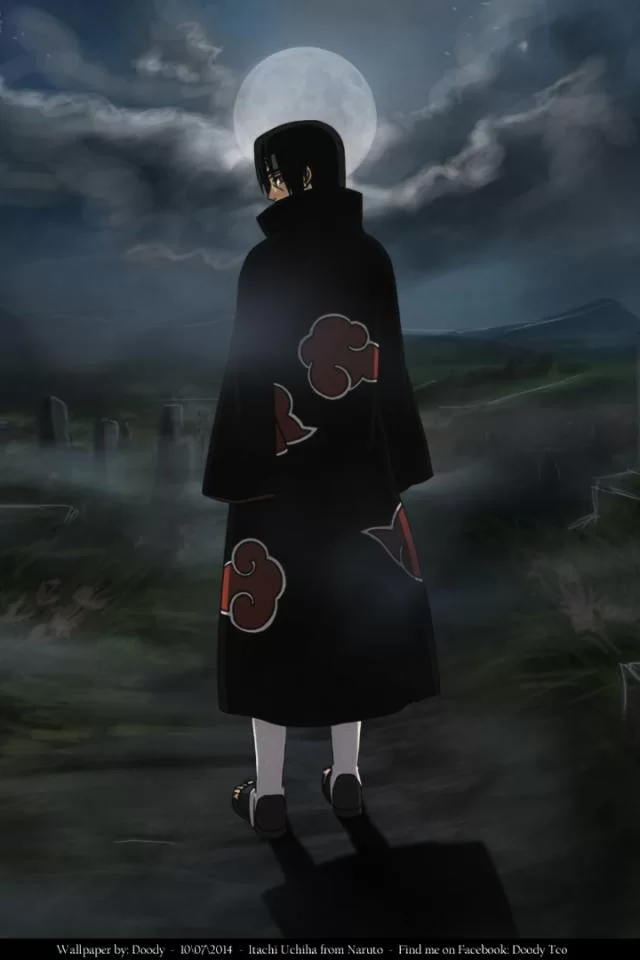 Free Download Naruto Itachi Wallpaper Iphone Page 644513 (640 x 960)