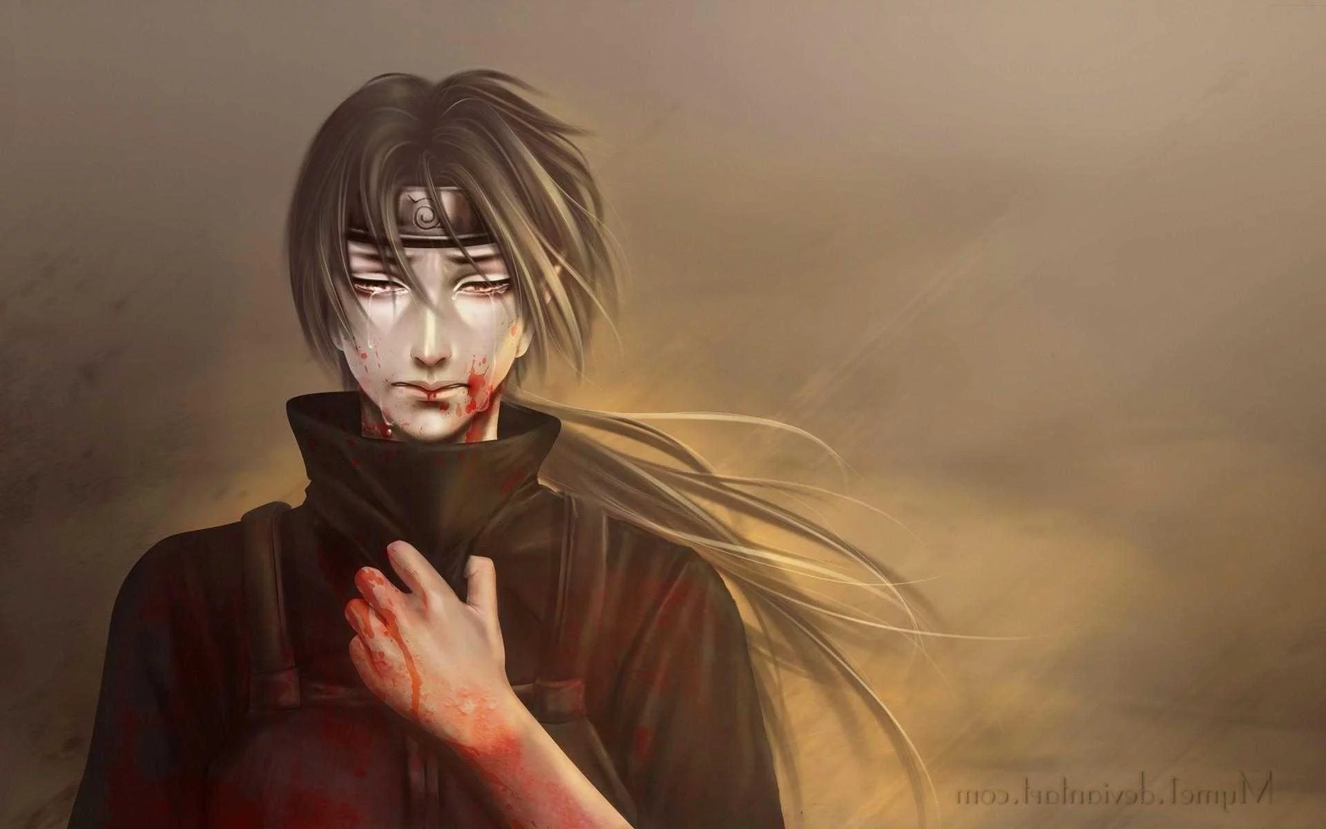 Free Download Naruto Itachi Sad Wallpaper Page 646759 (1920 x 1200)