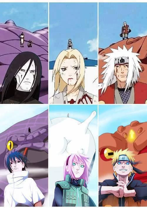 Free Download Naruto Jiraiya Sasuke Orochimaru Sakura Tsunade Wallpaper Page 647219 (500 x 708)