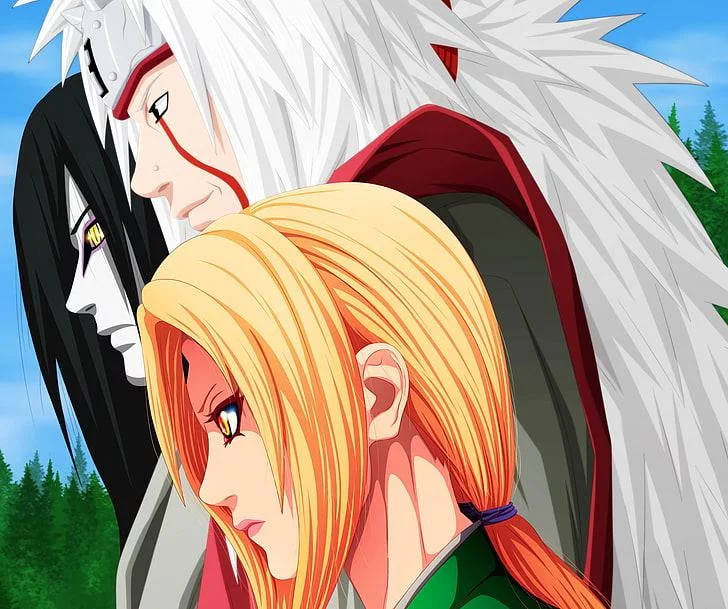 Free Download Naruto Jiraiya Sasuke Orochimaru Sakura Tsunade Wallpaper Page 647240 (728 x 609)