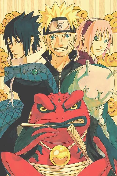 Free Download Naruto Jiraiya Sasuke Orochimaru Sakura Tsunade Wallpaper Page 647245 (500 x 750)