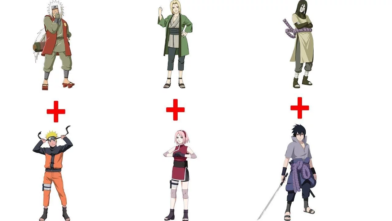 Free Download Naruto Jiraiya Sasuke Orochimaru Sakura Tsunade Wallpaper Page 647262 (1280 x 720)