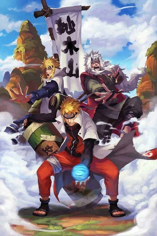 Free Download Naruto Minato Jiraiya Wallpaper Page 647846 (550 x 829)