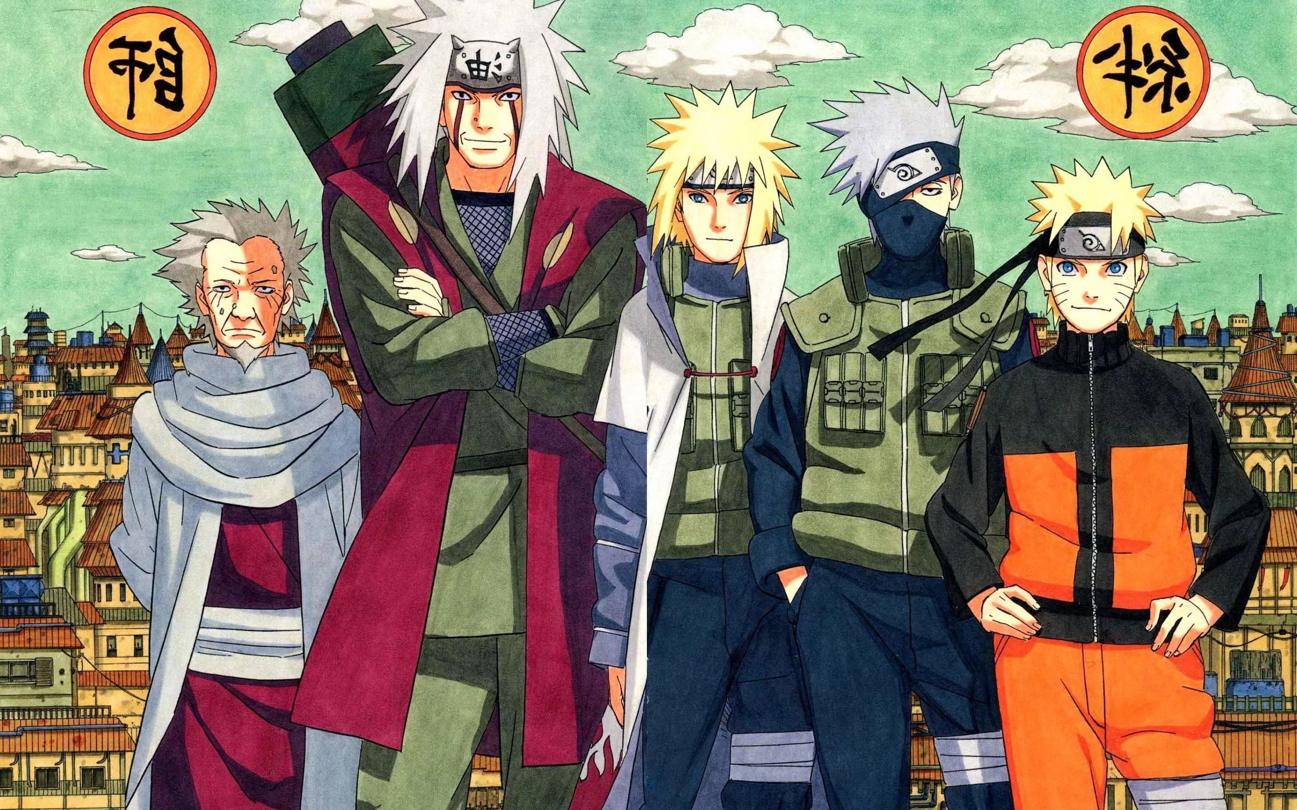 Free Download Naruto Jiraiya Minato Wallpaper Page 647873 (2560 x 1600)