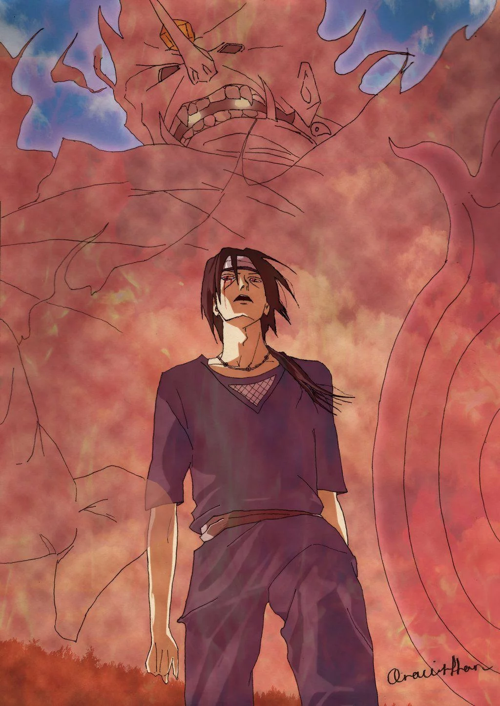 Free Download Naruto Itachi Susanoo Wallpaper Page 648483 (1024 x 1446)