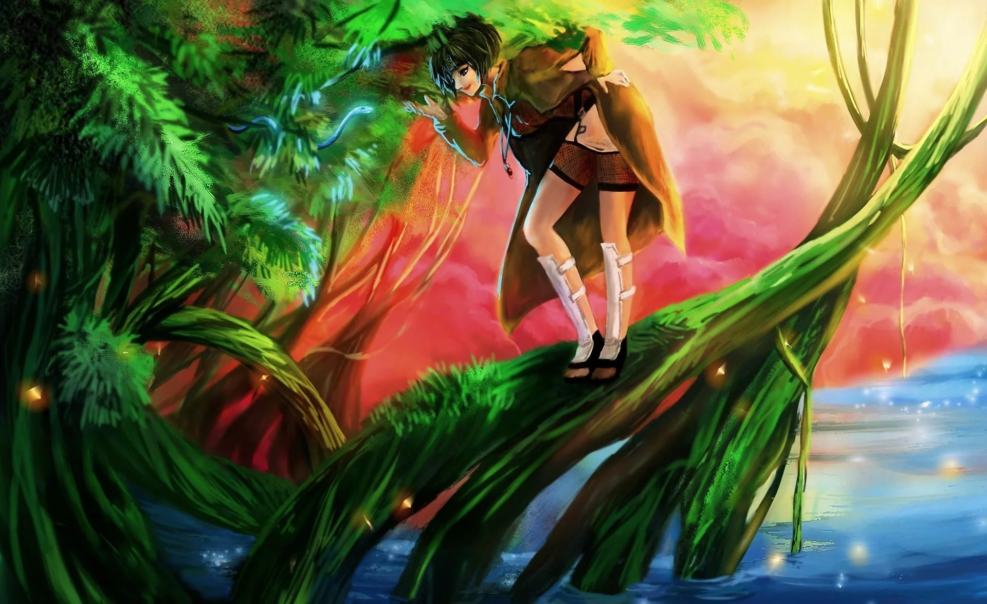 Free Download Naruto In Tree Wallpaper Page 649320 (1920 x 1175)