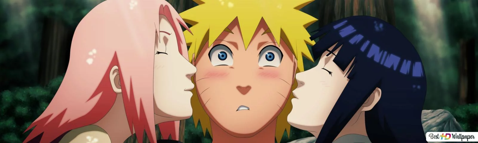 Free Download Naruto Kiss Hinata Wallpaper Hd Page 649964 (1600 x 480)