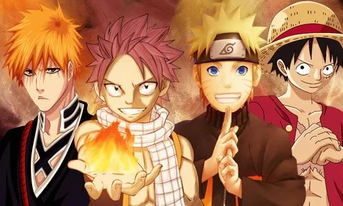 Free Download Naruto Ichigo Luffy Natsu Wallpaper Page 651334 (500 x 300)