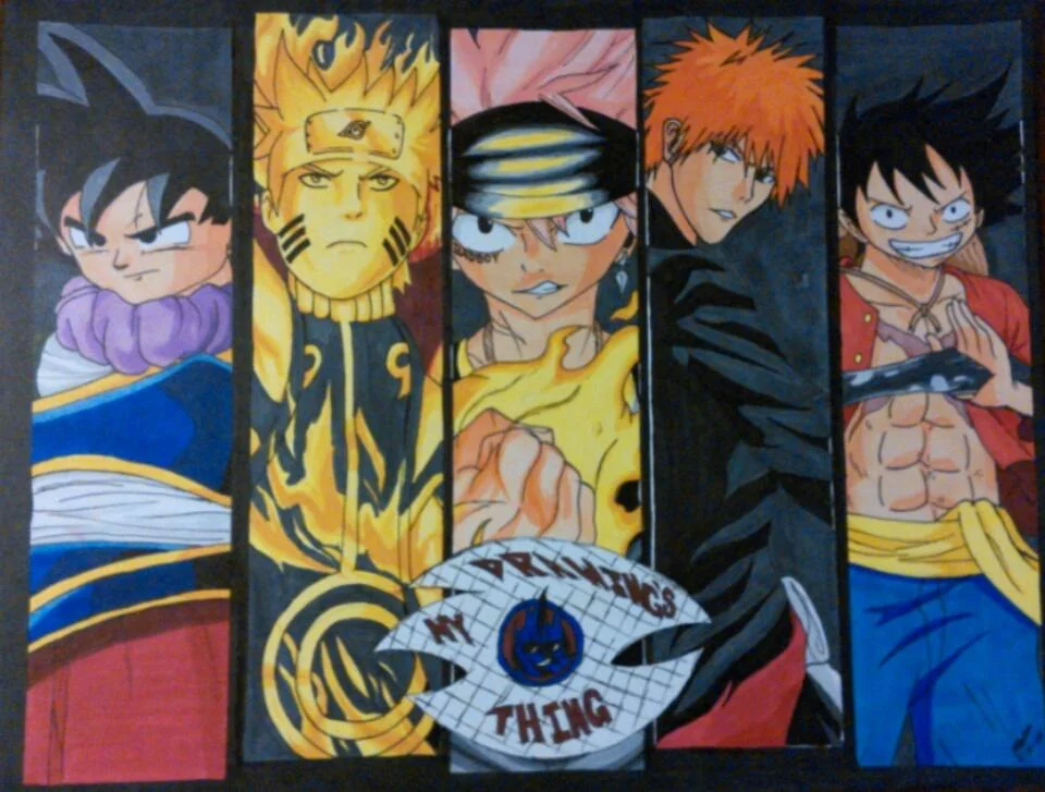 Free Download Naruto Luffy Natsu Wallpaper Hd Page 651336 (960 x 727)