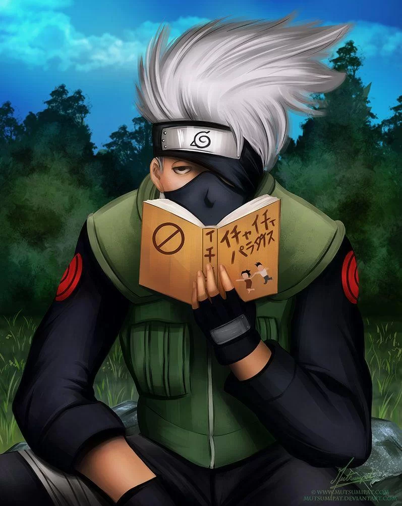 Free Download Naruto Kakashi Book Wallpaper Page 651949 (797 x 1001)