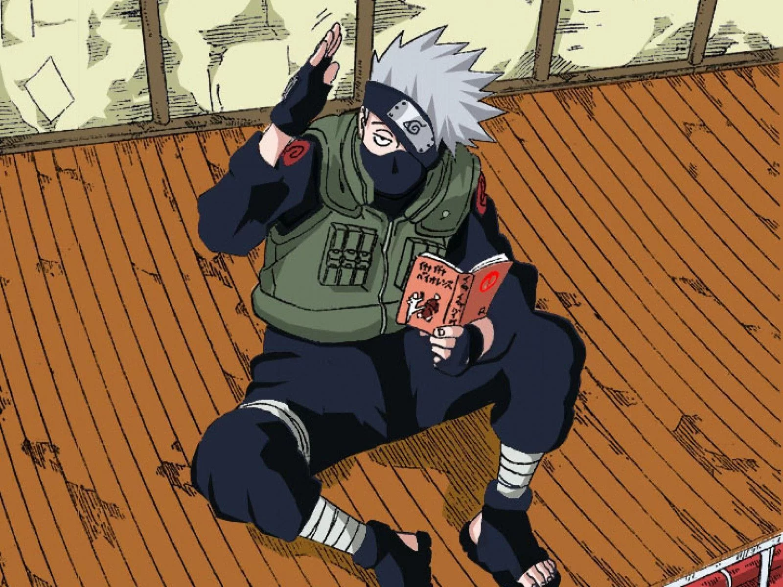 Free Download Naruto Kakashi Book Wallpaper Page 651957 (1600 x 1200)