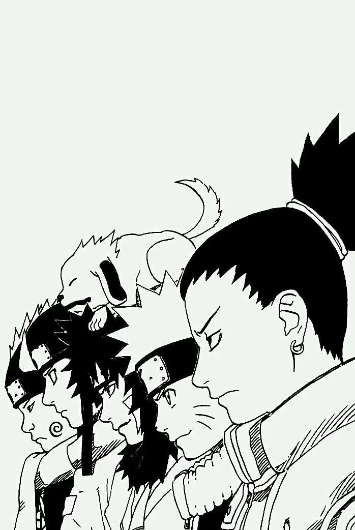 Free Download Naruto Kiba Shikamaru Choji Neji Wallpaper Page 653570 (698 x 1042)