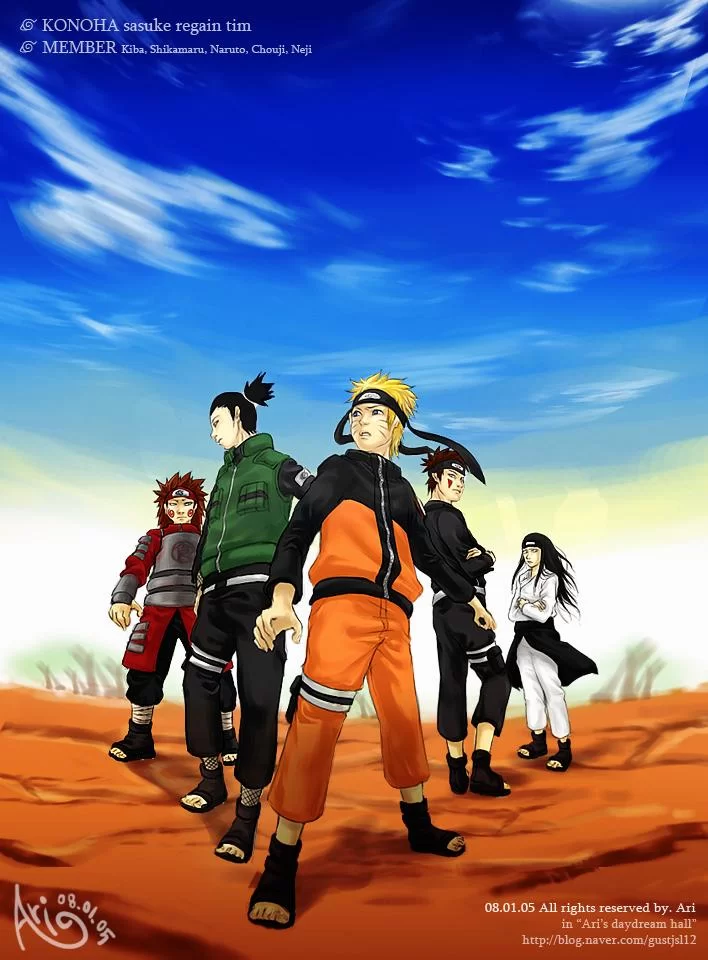 Free Download Naruto Kiba Shikamaru Choji Neji Wallpaper Page 653594 (708 x 960)