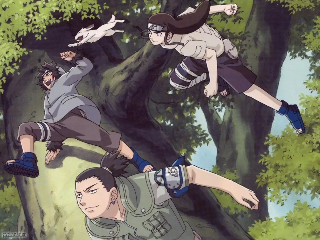 Free Download Naruto Kiba Shikamaru Choji Neji Wallpaper Page 653626 (1024 x 768)