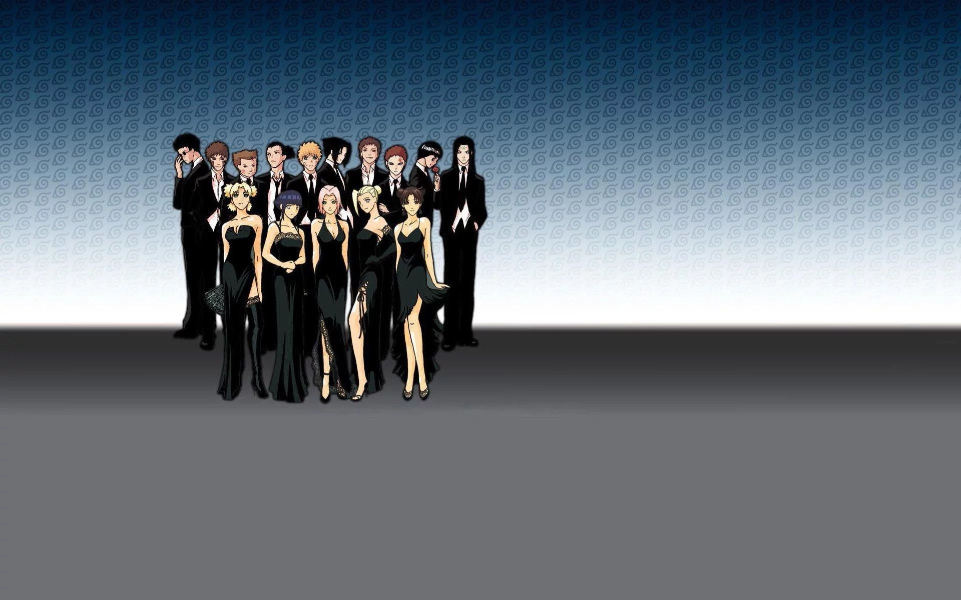 Free Download Naruto Sasuke Gaara Neji And Hinata Wallpaper Page 653637 (1920 x 1200)
