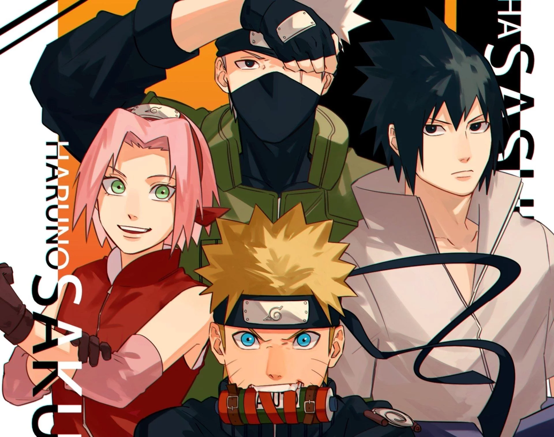 Free Download 1920x1080 Wallpaper Naruto Kakashi Sasuke Sakura Page 65722 (1920 x 1516)