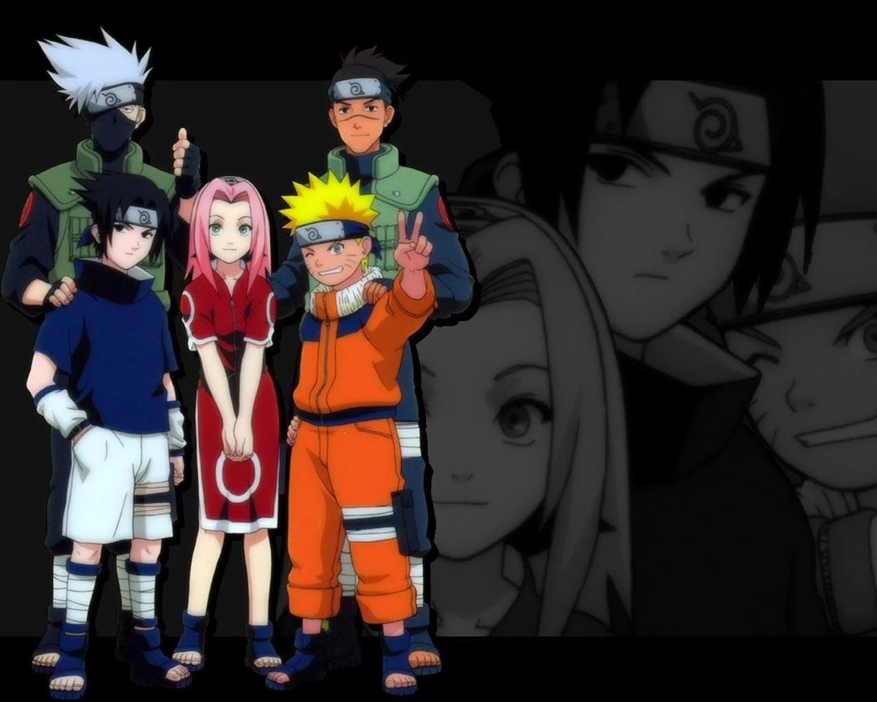 Free Download Kakashi Naruto Sasuke Sakura Wallpaper Page 65728 (1280 x 1024)