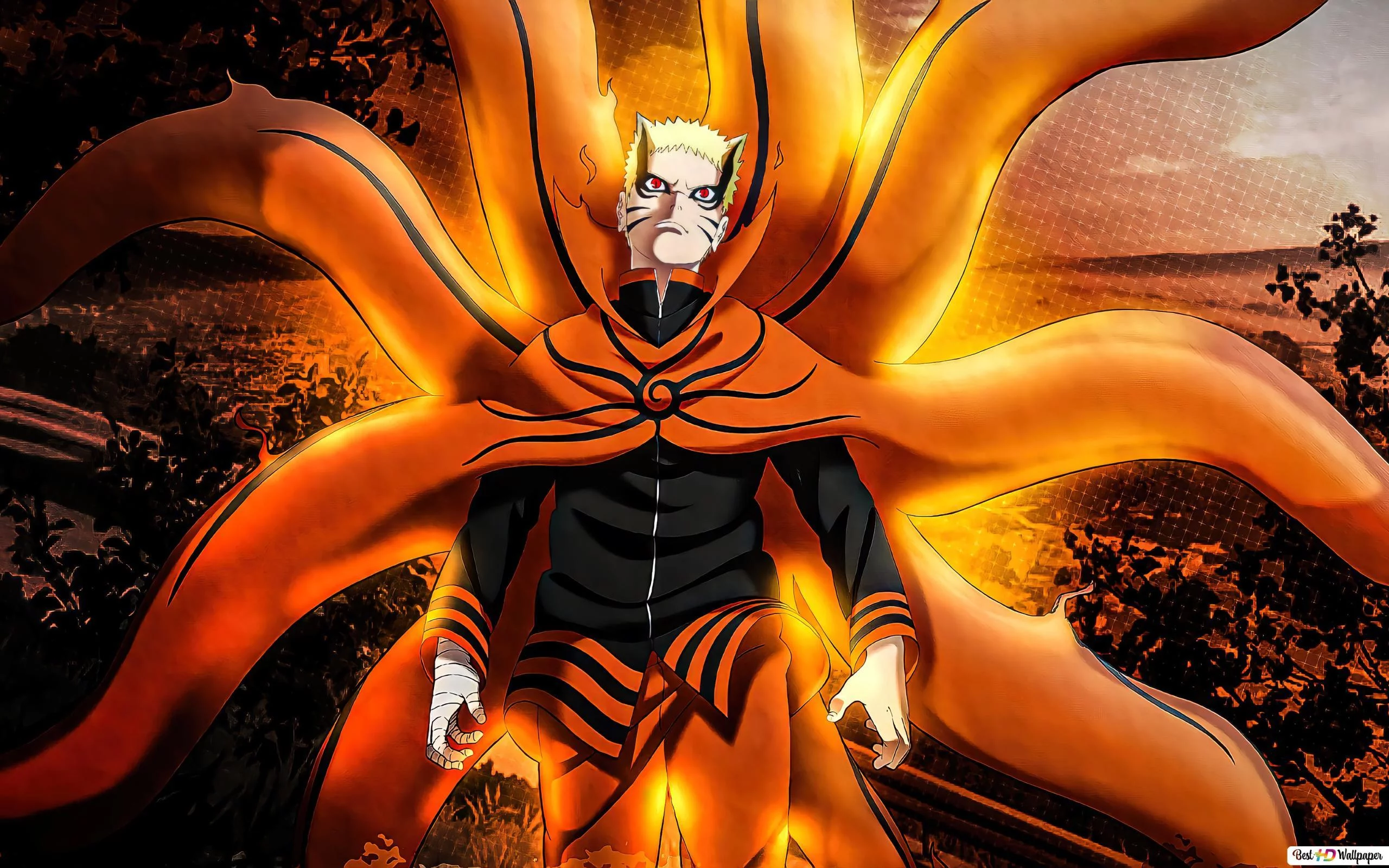 Free Download Naruto Uzumaki Kyuubi Mode Wallpaper Page 658158 (2560 x 1600)