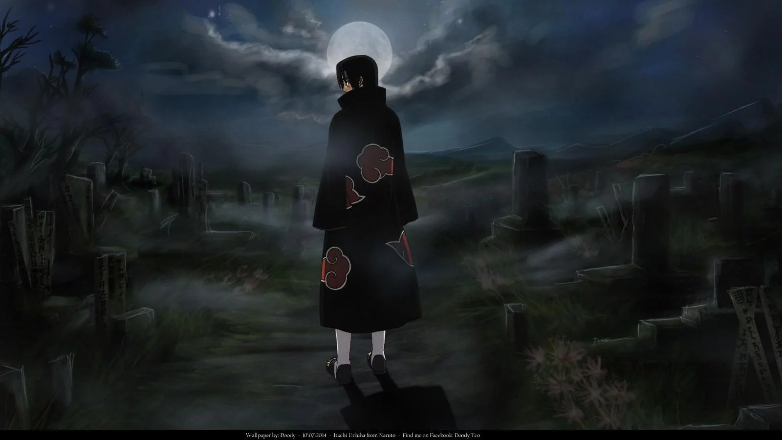 Free Download Dark Wallpapers For Anime Naruto Page 65912 (1600 x 900)