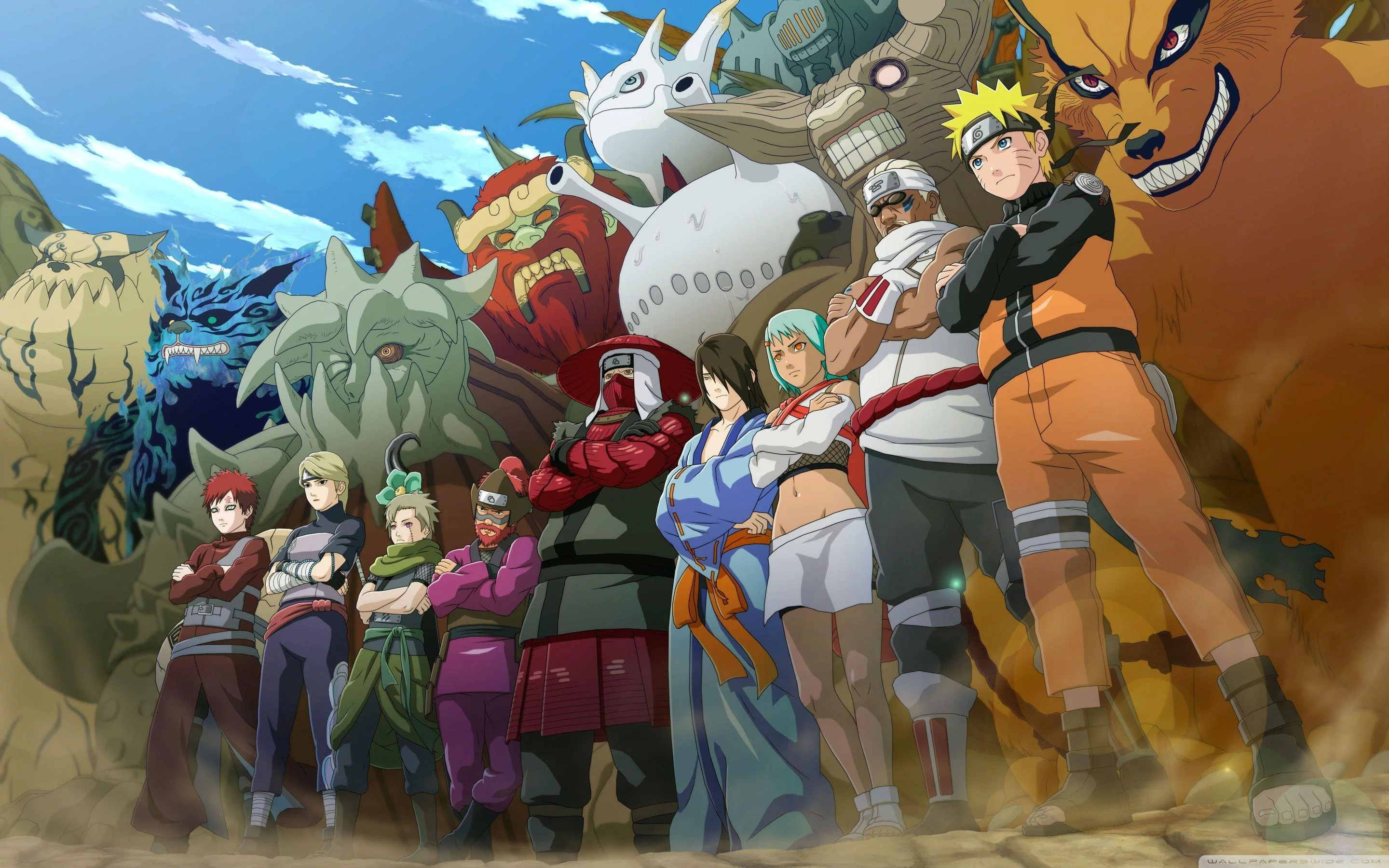 Free Download Naruto And Sasuke Dual Monitor Wallpaper Page 66399 (2880 x 1800)