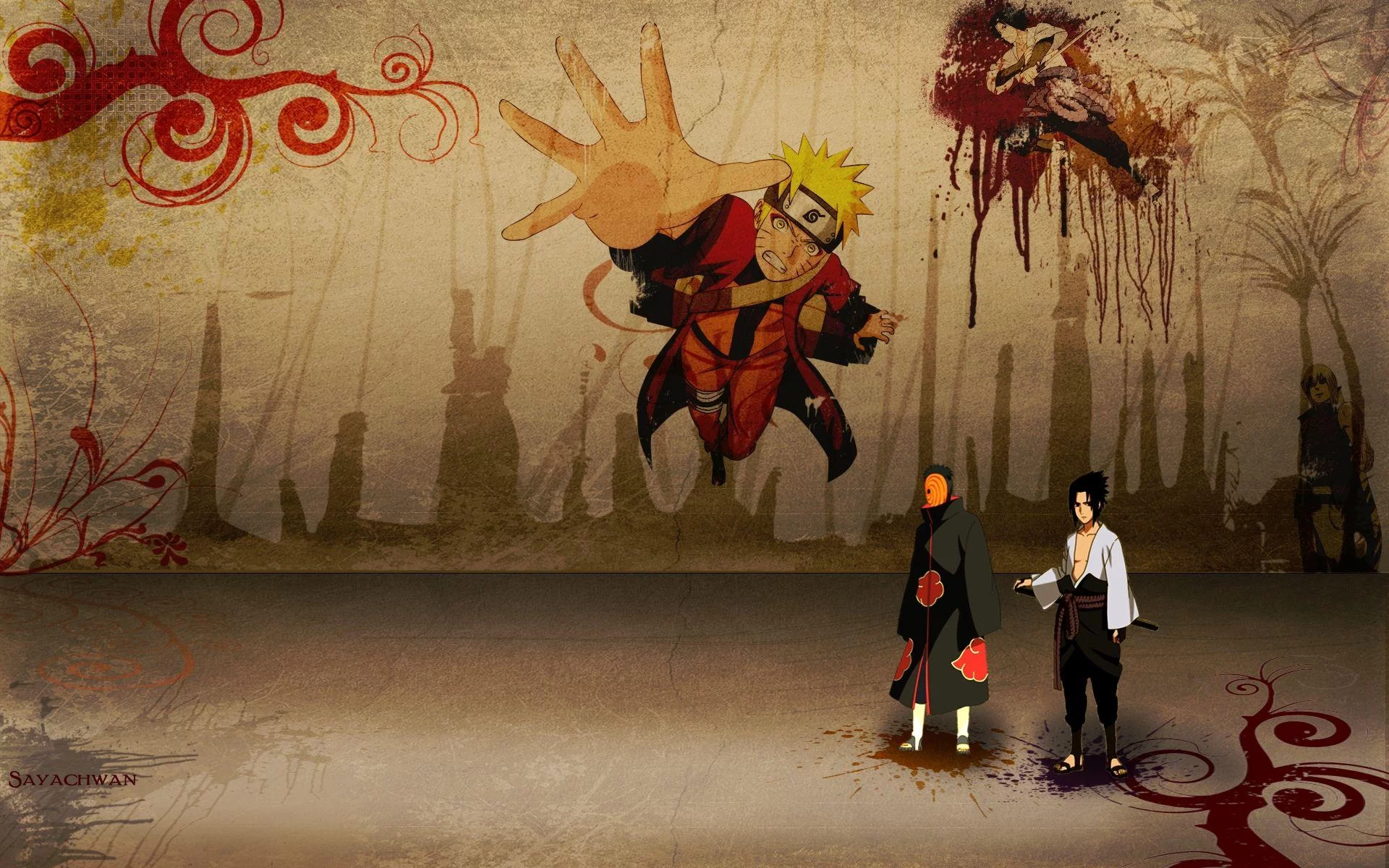 Free Download Naruto Triple Monitor Wallpaper Page 67327 (1920 x 1200)