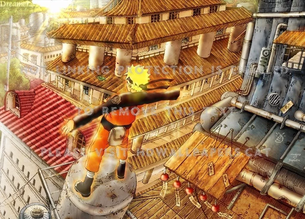 Free Download Naruto Looking At Village Wallpaper Page 673981 (1024 x 734)