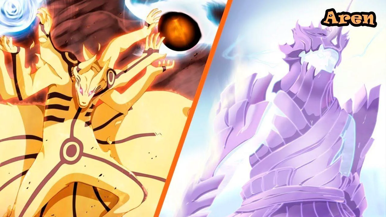 Free Download Naruto Kyuubi Mode Vs Sasuke Susanoo Wallpaper Page 675388 (1280 x 720)