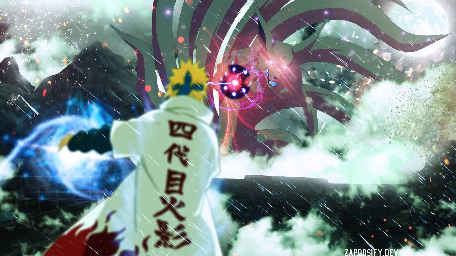 Free Download Naruto Kyuubi Wallpaper 4k Page 675524 (1920 x 1080)