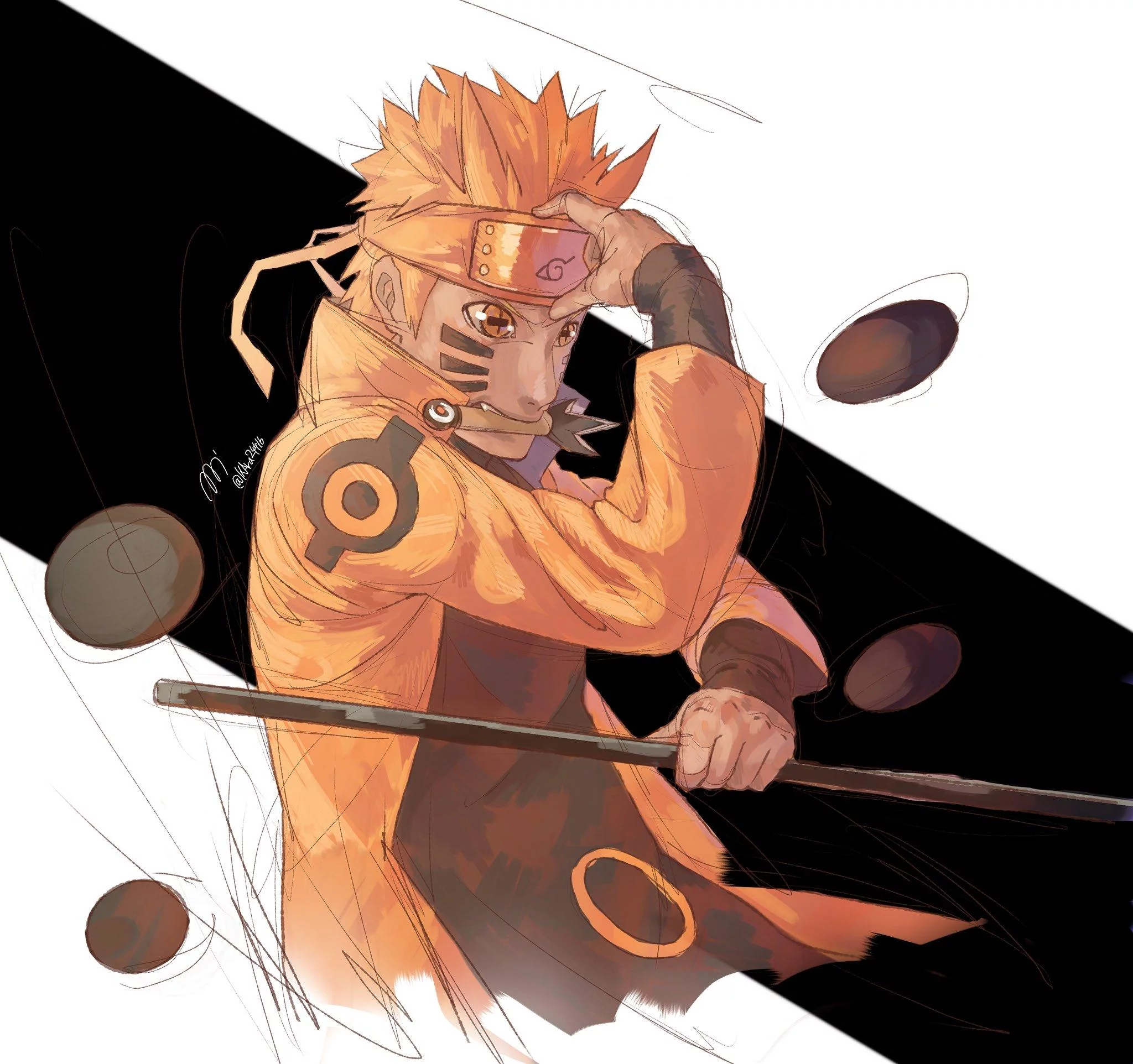 Free Download Naruto Kyuubi Mode Rikudou Mode Wallpaper Page 682587 (2048 x 1924)