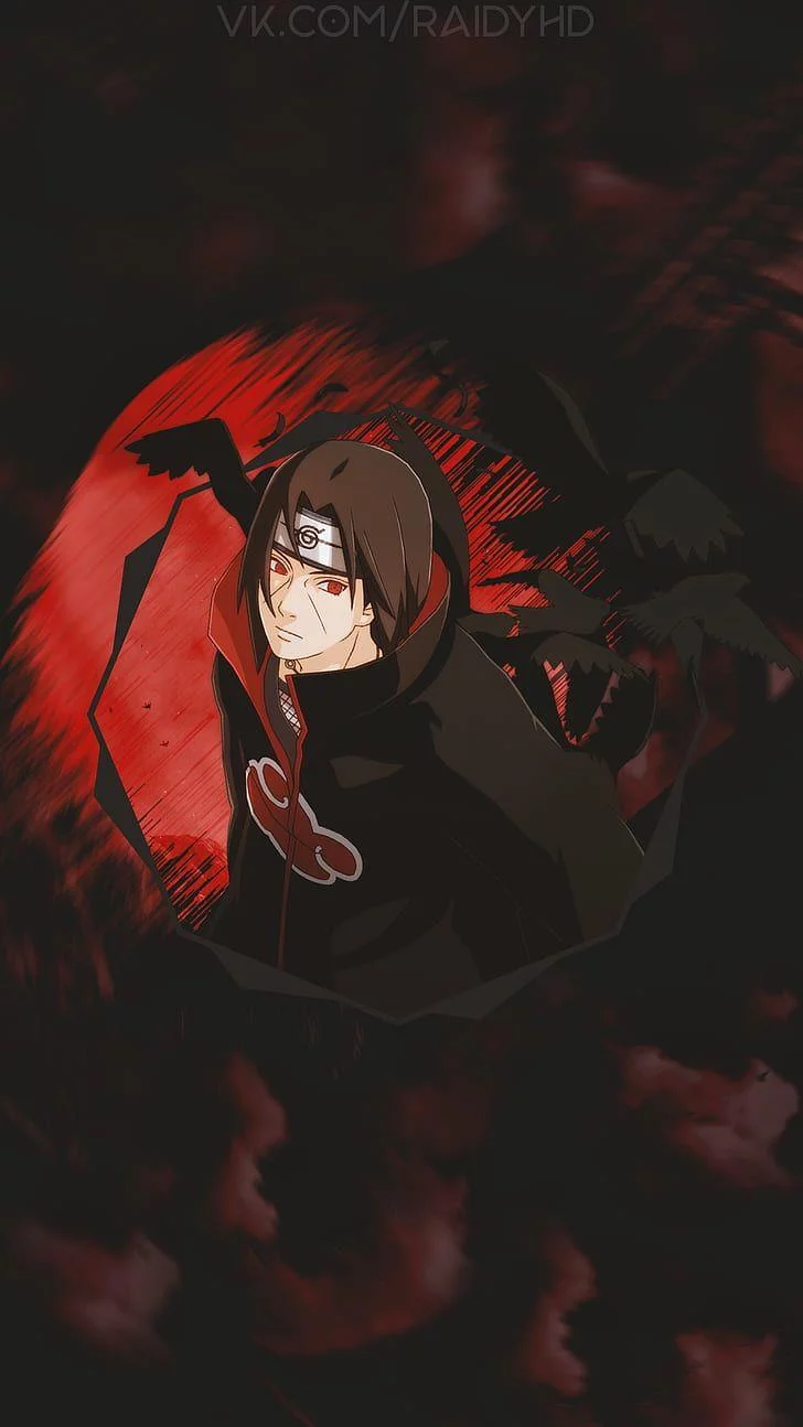 Free Download Naruto Itachi Red Eye Mobile Wallpaper Page 68302 (728 x 1294)