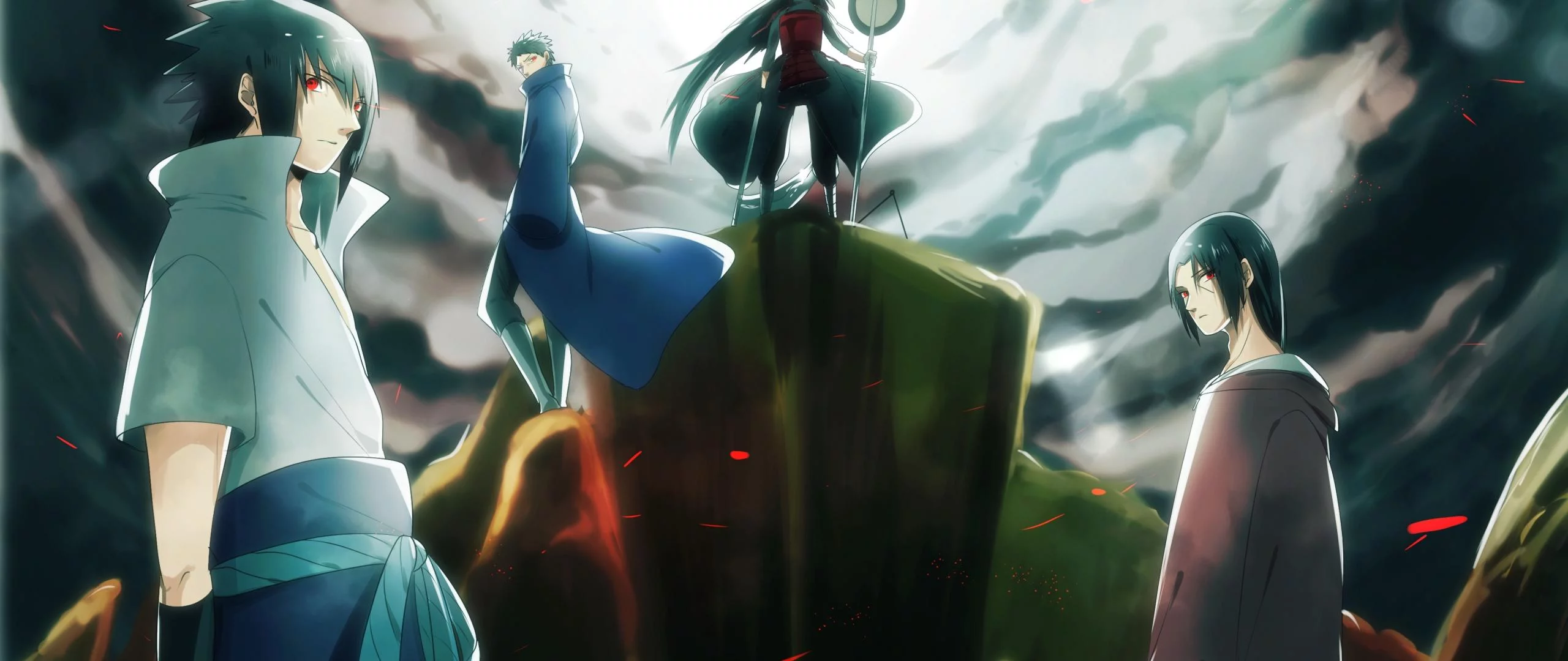 Free Download Naruto And Sasuke Dual Monitor Wallpaper 2560x1024 Page 68682 (2560 x 1080)