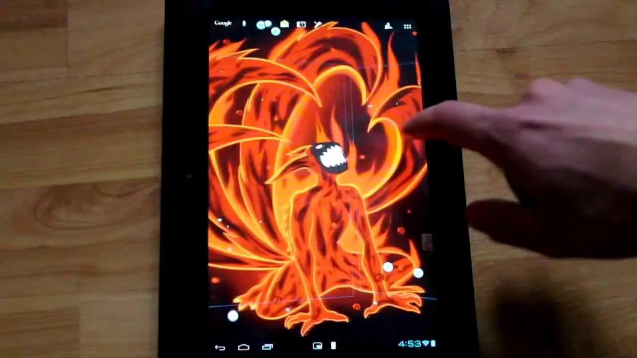 Free Download Naruto Kyuubi Mode Live Wallpaper Page 688114 (1280 x 720)