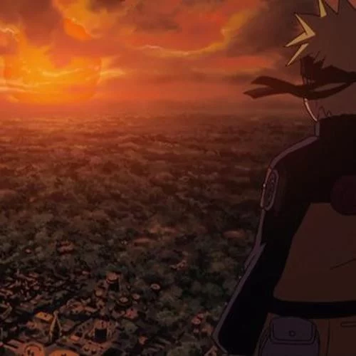 Free Download Naruto Looking At Village Wallpaper Page 689476 (500 x 500)