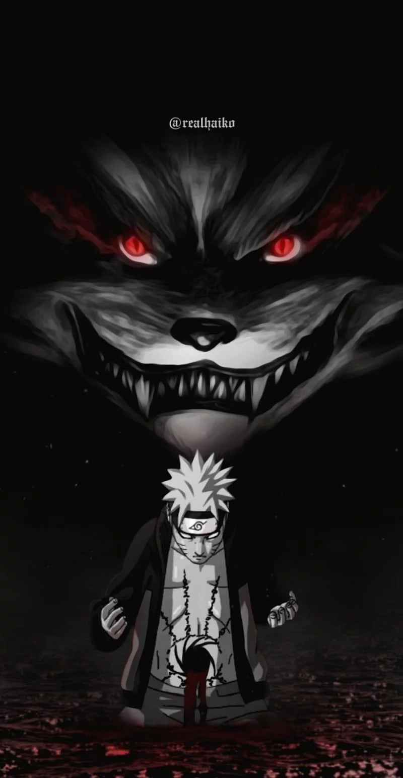 Free Download Naruto Nine Tiles Wallpaper Iphone Page 68998 (800 x 1544)