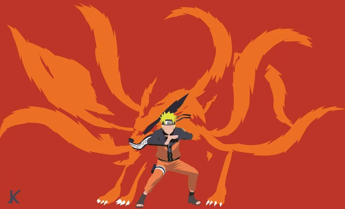 Free Download Naruto Kurama Mode Wallpaper Minimalistic Page 693829 (1147 x 696)