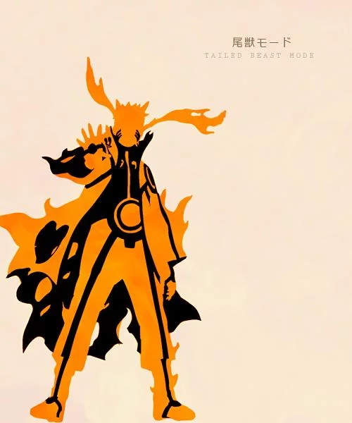 Free Download Naruto Kurama Mode Wallpaper Minimalistic Page 693833 (500 x 600)