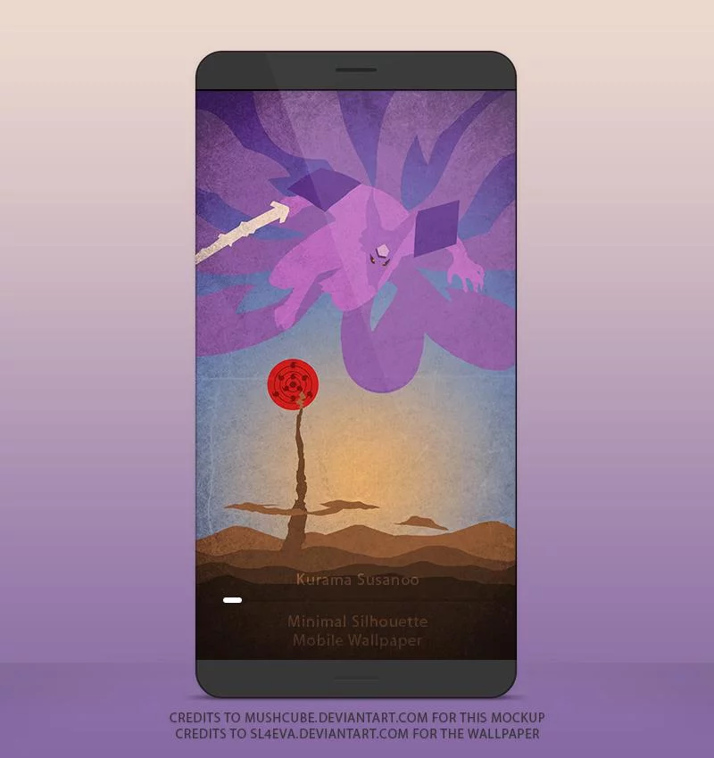 Free Download Naruto Kurama Mode Wallpaper Minimalistic Page 693855 (800 x 850)