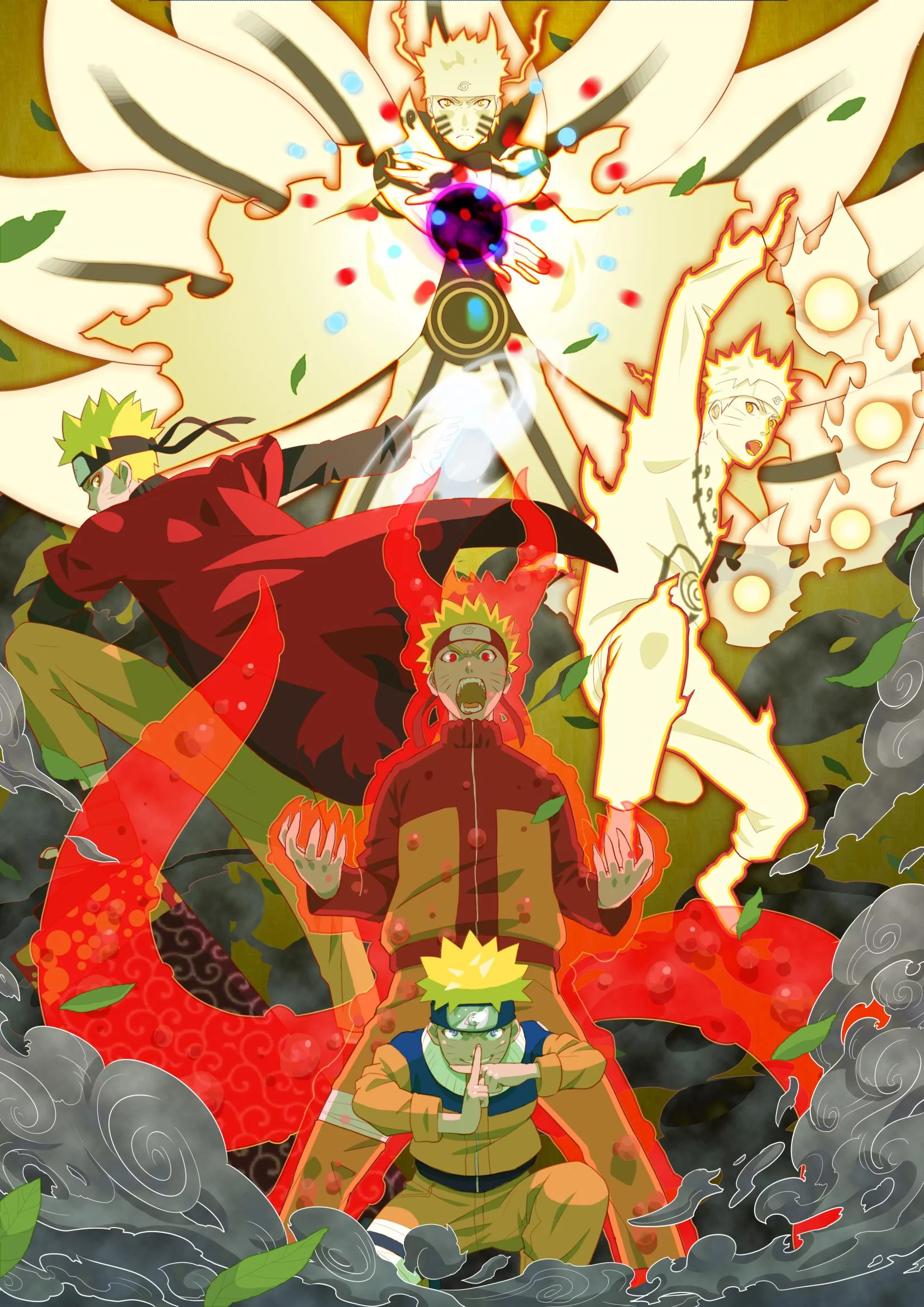 Free Download Naruto Kurama Mode Wallpaper Minimalistic Page 693860 (1654 x 2339)