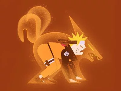 Free Download Naruto Kurama Mode Wallpaper Minimalistic Page 693863 (400 x 300)