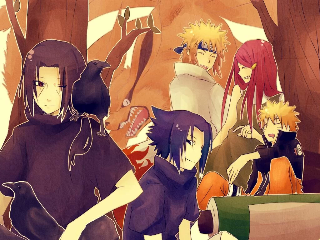 Free Download Naruto Minato And Kushina Wallpaper Page 696008 (1024 x 768)