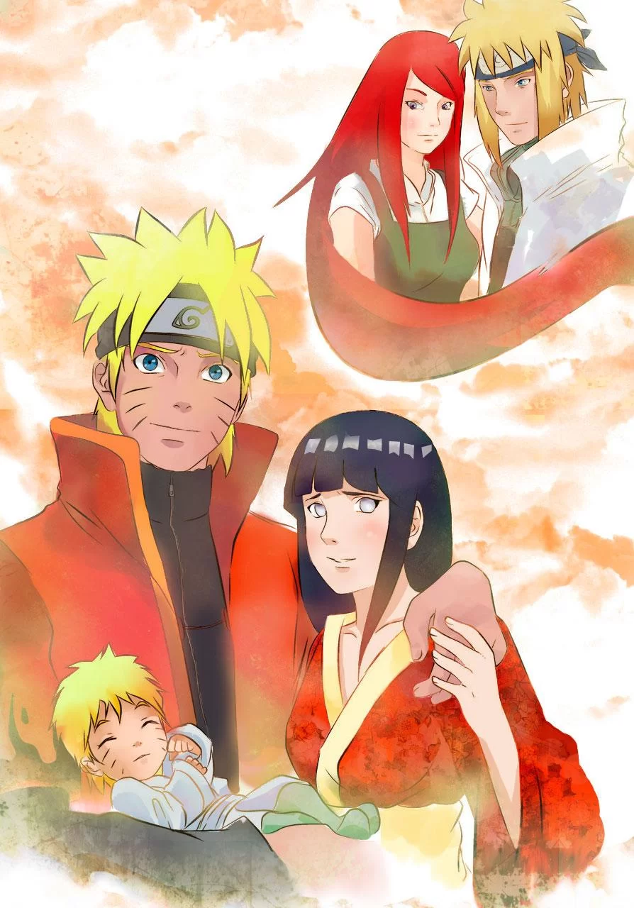 Free Download Naruto Minato Kushina Wallpaper Page 696013 (894 x 1280)