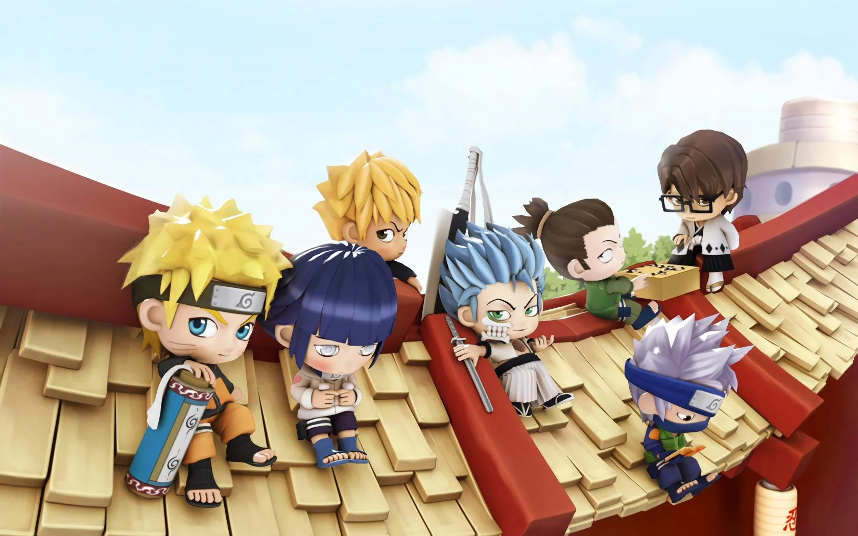 Free Download Bleach And Naruto Wallpaper Page 6969 (1680 x 1050)