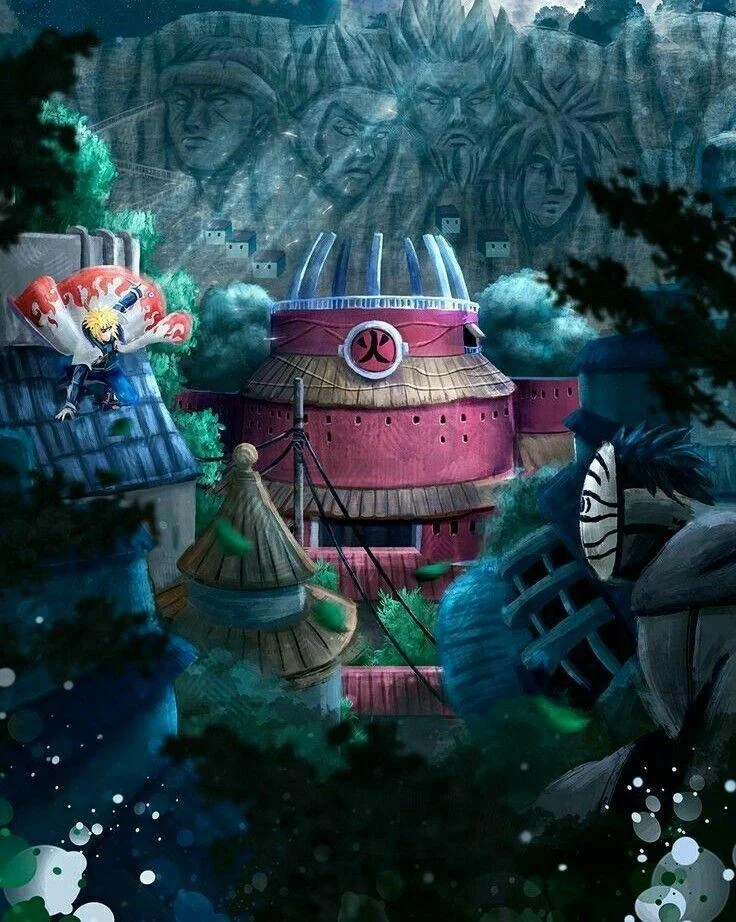 Free Download Naruto Looking At Village Wallpaper Page 700637 (736 x 922)