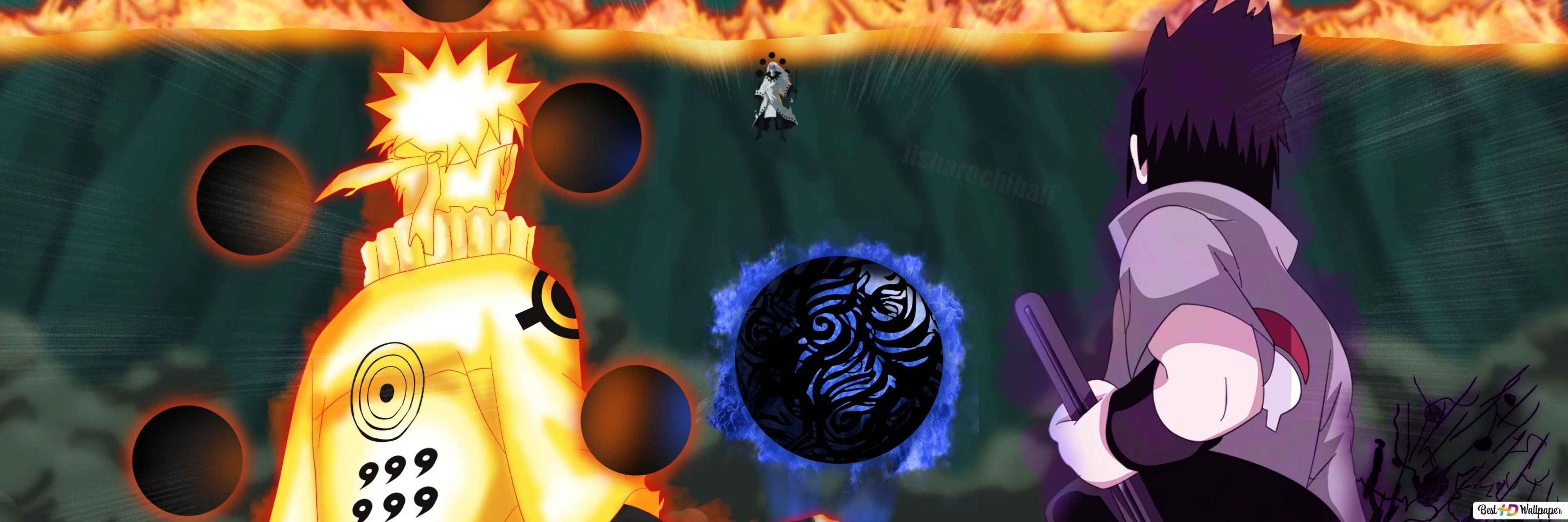 Free Download Naruto And Sasuke Dual Monitor Wallpaper Page 70089 (4000 x 1333)
