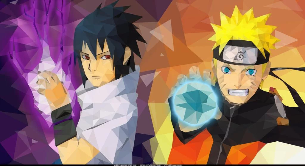 Free Download Naruto Low Poly Wallpaper Page 702081 (1024 x 559)
